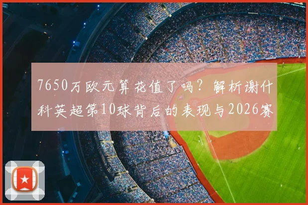 7650万欧元算花值了吗？解析谢什科英超第10球背后的表现与2026赛季数据